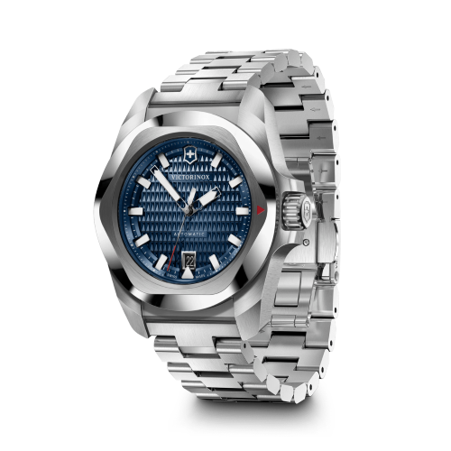 Watch - VICTORINOX I.N.O.X. Auto 41mm SS Bracelet Blue Dial
