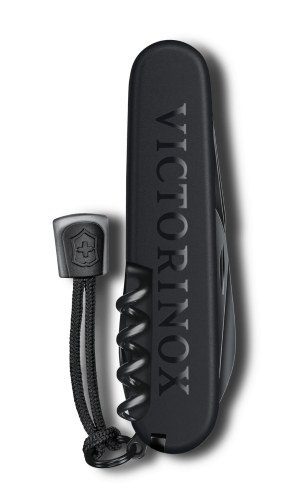 Watch - VICTORINOX I.N.O.X. Auto + SAK 41mm Black Rubber Strap Black Dial