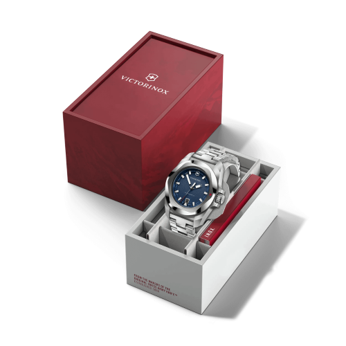 Watch - VICTORINOX I.N.O.X. 41mm SS Bracelet Blue Dial