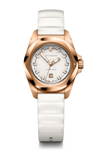 Watch - VICTORINOX I.N.O.X. 32mm White Rubber Strap White Dial