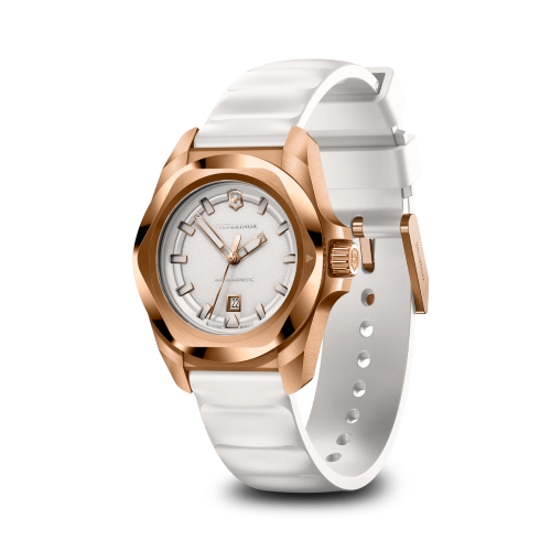 Watch - VICTORINOX I.N.O.X. 32mm White Rubber Strap White Dial