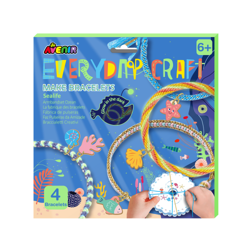 Craft Kit - Avenir Everyday Craft Make Bracelets Sealife