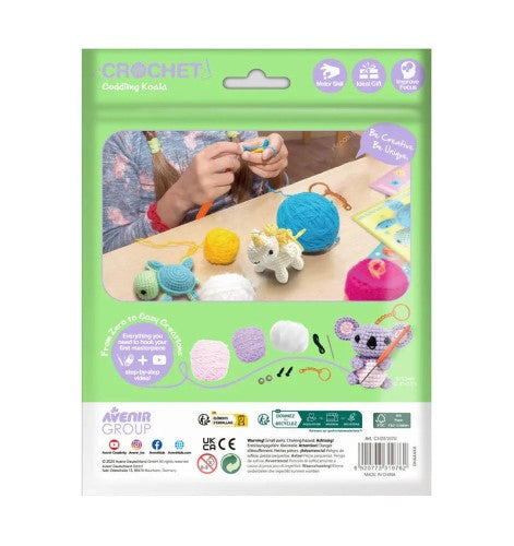 Crochet Keychain Kit - Avenir Cuddling Koala Art and Craft