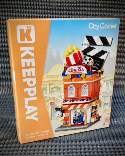 Model Builting Kit - Keeppley City Corner Carnival Cinema