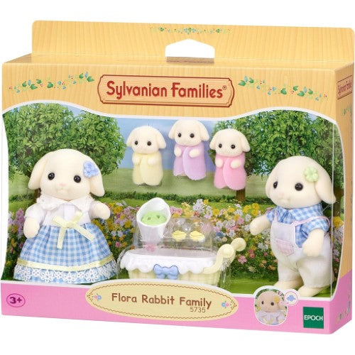 Sylvanian Families Playset - Flora Rabbit Family NET