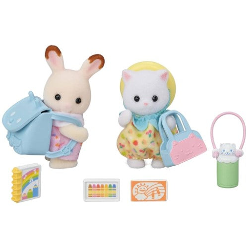 Sylvanian Families Playset - Nursery Friends Walk Along Duo