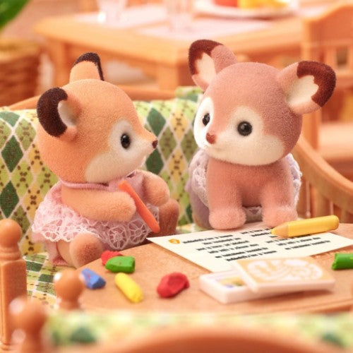 Sylvanian Families Playset - Deer Twins