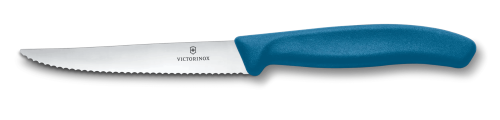 Steak/Pizza Knife - VICTORINOX Wavy 11cm (Blue)