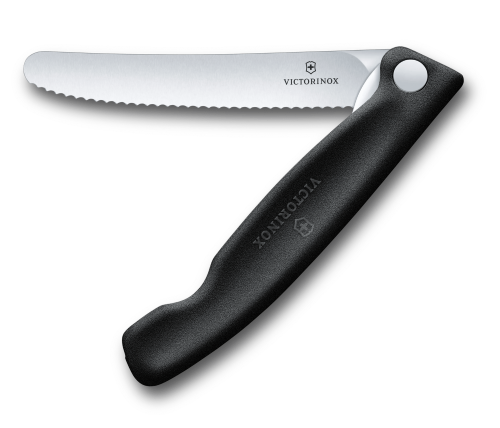 Folding Picnic Knife - VICTORINOX Swis Classic 11cm (Black)