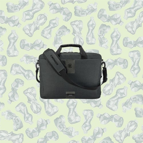 Laptop Briefcase - WENGER MX ECO 16in (Charcoal)