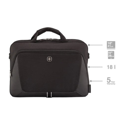 Laptop Briefcase - WENGER XE 16in (Black)