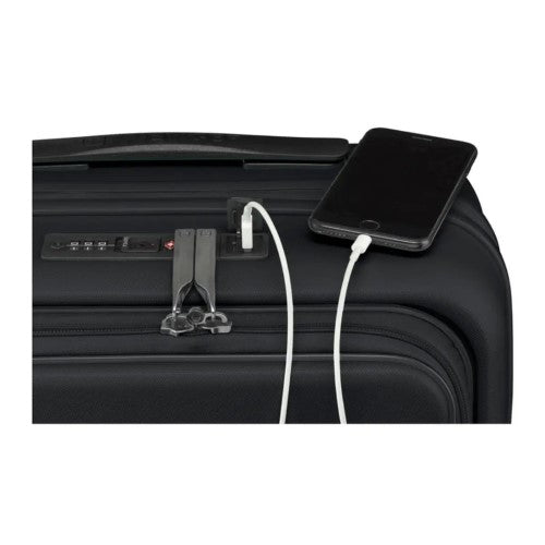 2pc Hardside Luggage - WENGER Skyon Set (Black)