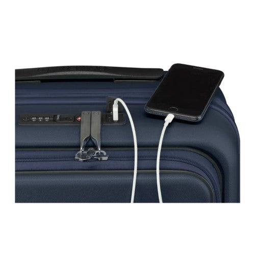 2pc Hardside Luggage - WENGER Skyon Set (Navy Blue)