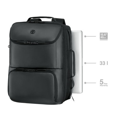 Travel Backpack - WENGER Urbanone (Black)