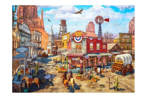 Jigsaw Puzzle - Regency Collection Series 2 Life in the Old West (500 XL Piece)