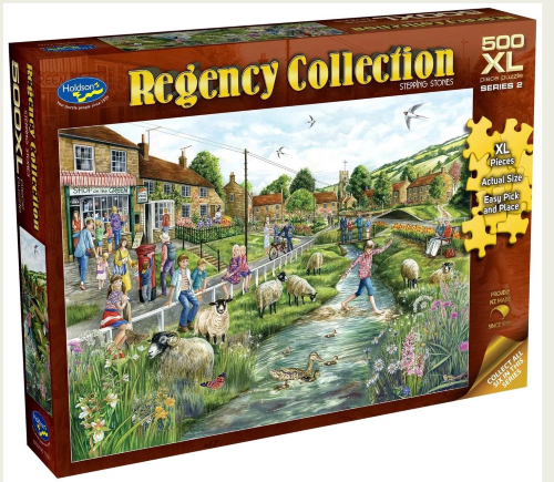 Jigsaw Puzzle - Regency Collection Series 2 Stepping Stones (500 XL Piece)