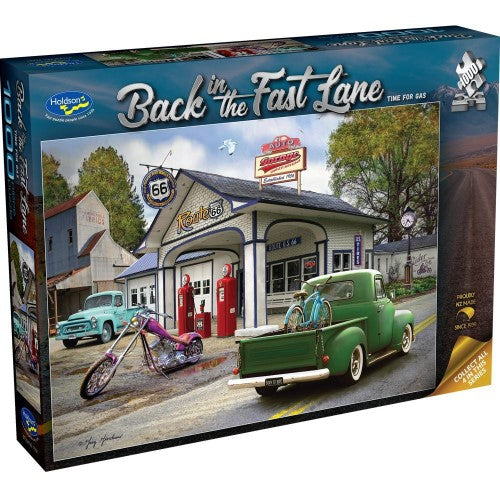 Jigsaw Puzzle - Back in the Fast Lane Time for Gas (1000 Piece)