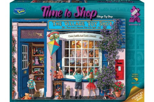 Jigsaw Puzzle - Time to Shop Series 2 Village Toy Shop (1000pc)
