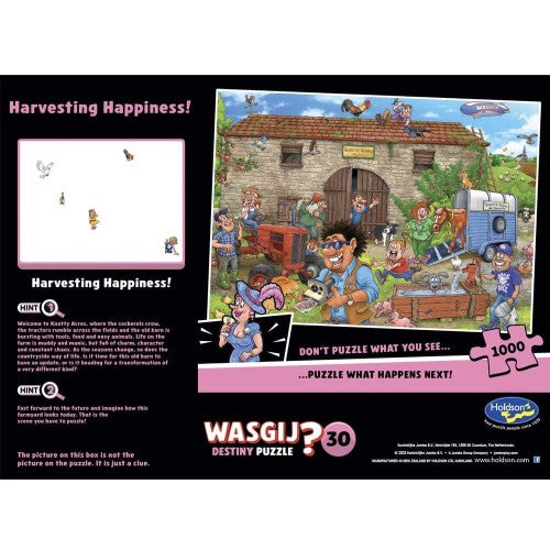 Jigsaw Puzzle - Wasgij Destiny #30 Harvesting Happiness (1000 Piece)