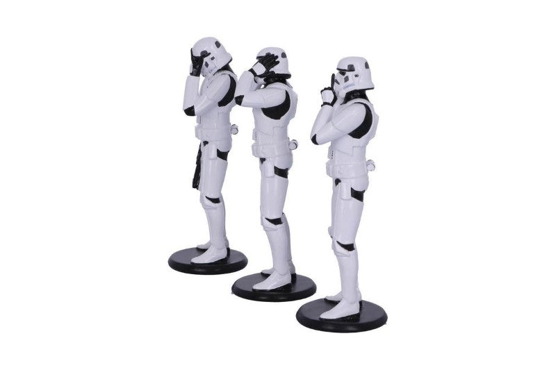 Ornament - NEMESIS NOW THREE WISE STORMTROOPERS (14CM)