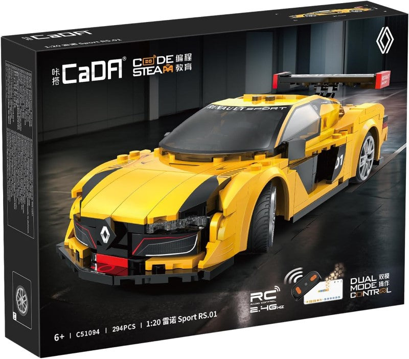 Building Model Car - CADA 1:20 RENAULT SPORT RS.01