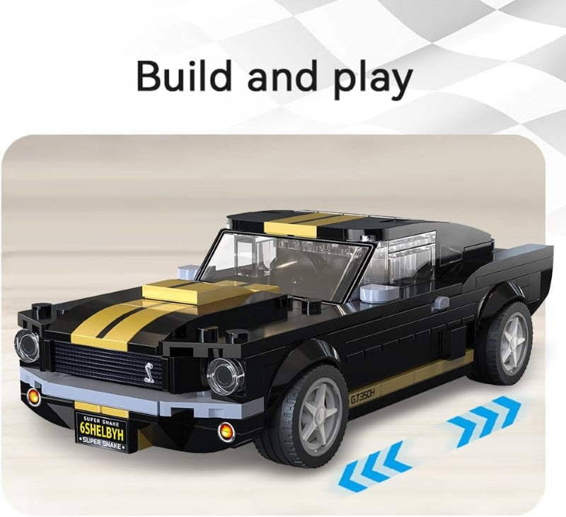 Brick Model Car Kit - CADA 1:24 SHELBY GT350H CAR