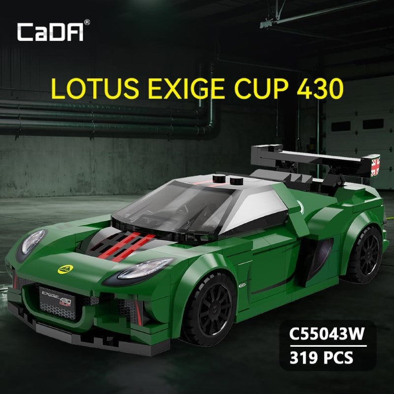 Brick Model Car Kit - CADA 1:24 LOTUS EXIGE CUP 430