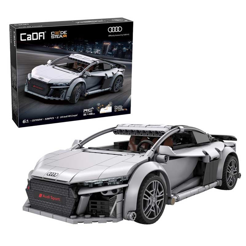 Brick Model Kit - CADA 1:14 AUDI R8 CAR