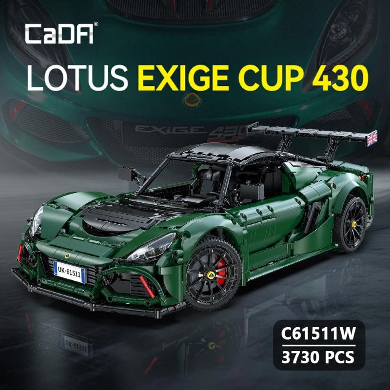 Building Block Model Kit - CADA 1:8 LOTUS EXIGE CUP 430