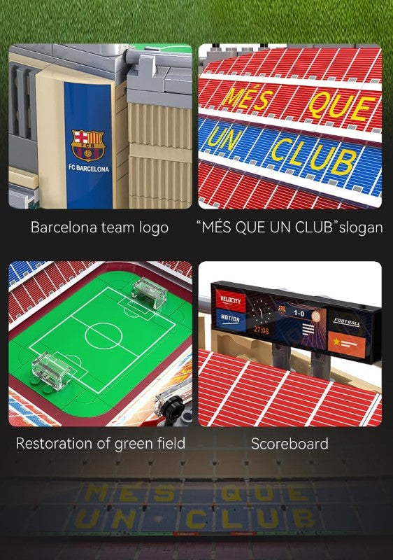 Building Model Kit - CADA BARCELONA STADIUM