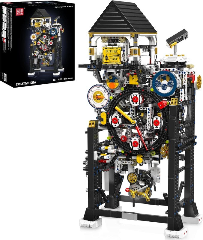 Building Block Set - Mould King CYBERPUNK CLOCK RC