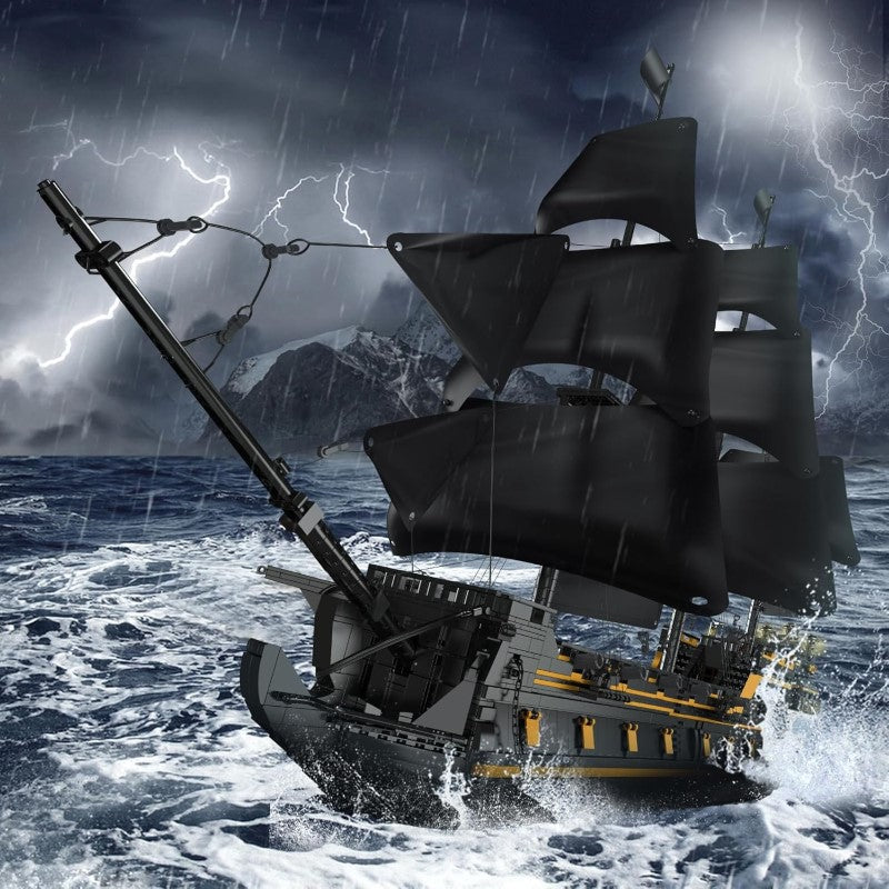 Building Model Kit - Mould King BLACK PEARL II PIRATESHIP
