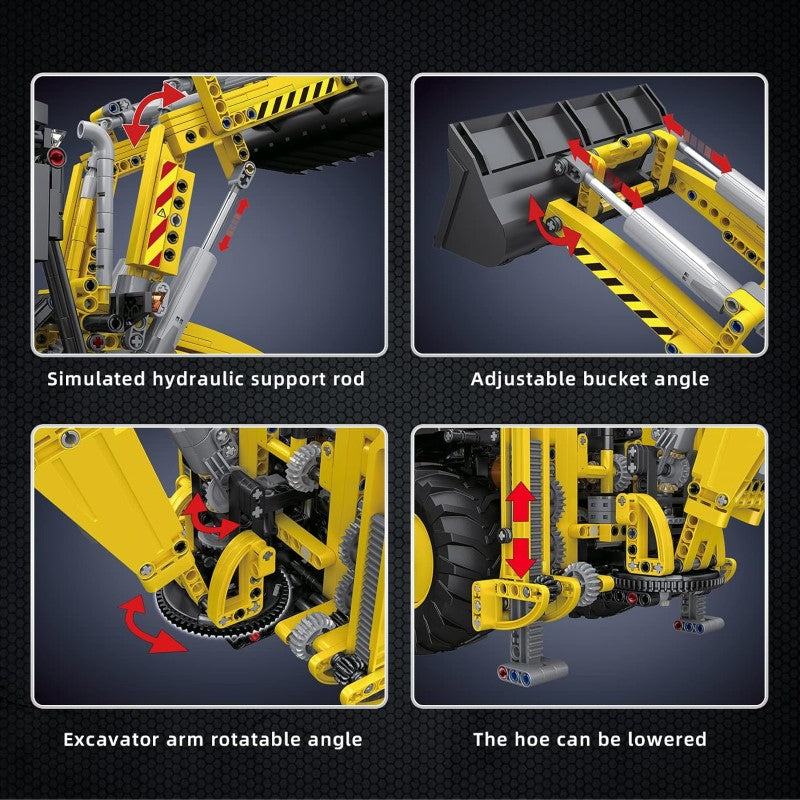 Building Model Kit - Mould King BULLDOZER RC - Smartfox