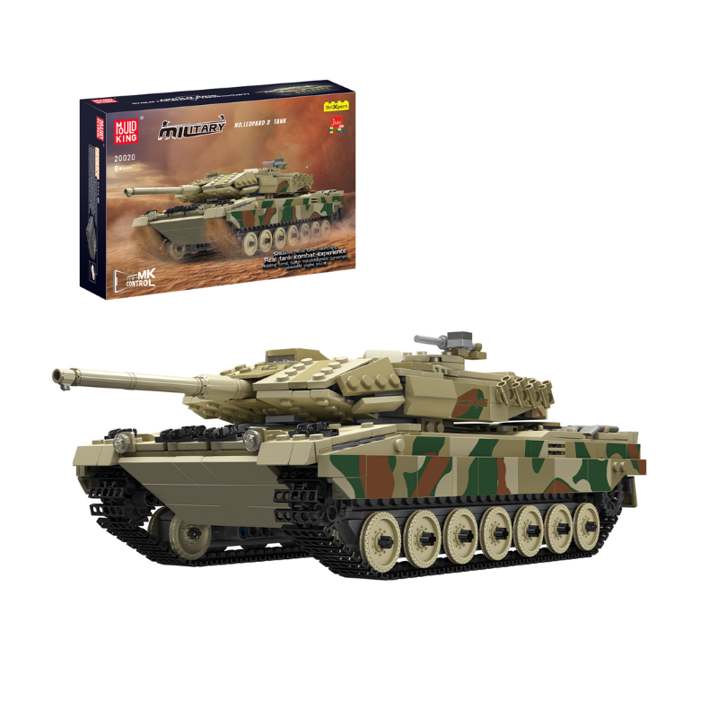 Building Model Kit - Mould King LEOPARD 2 TANK RC