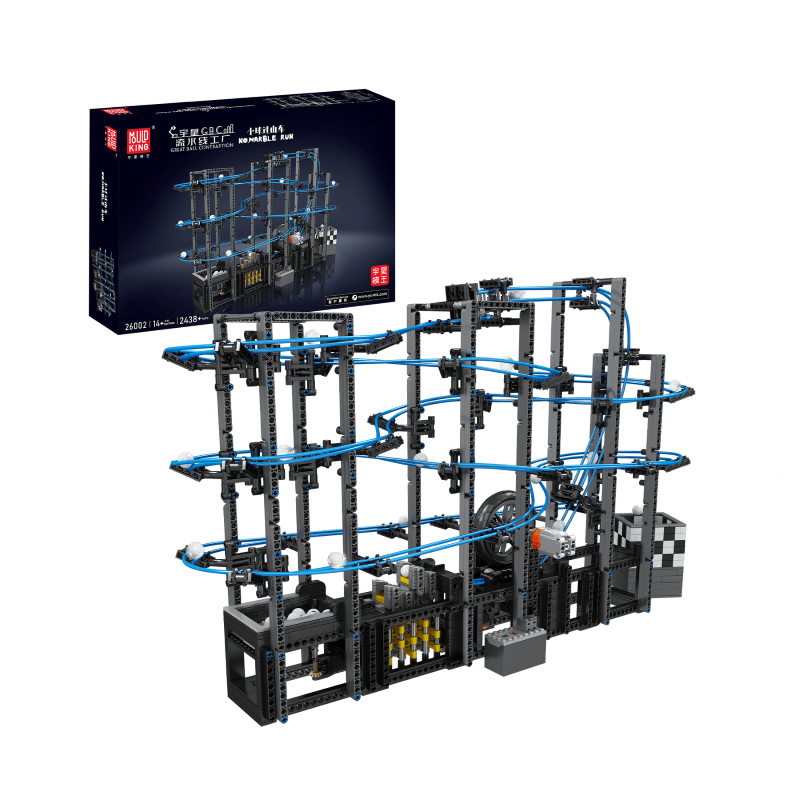Building Model Kit - Mould King MARBLE RUN ELECTRIC