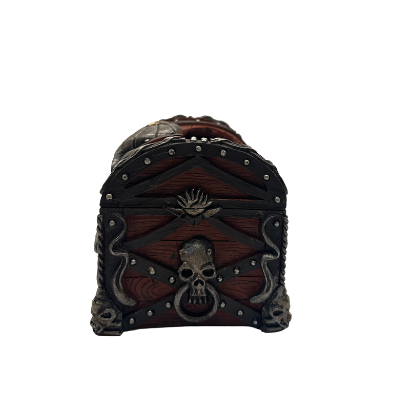Aquatic Ornament - Treasure Chest (15 x 10 x 9cm)