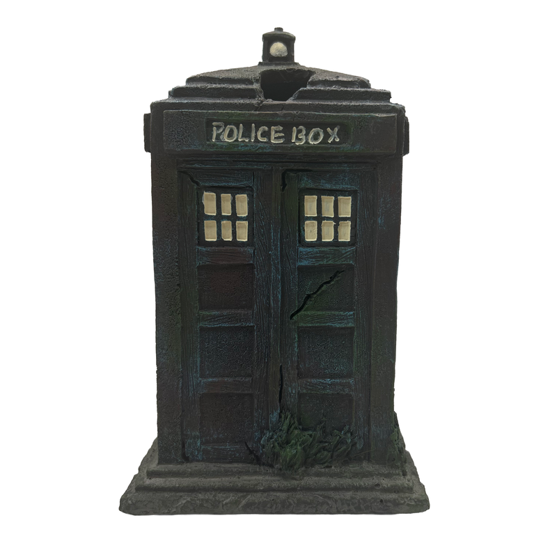 Aquatic Ornament - Police Box (11 x 10 x 17cm)