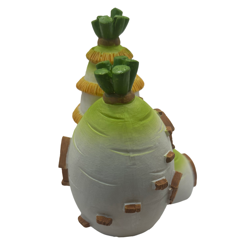 Aquatic Ornament - Turnip Houses (13 x 12 x 14cm)