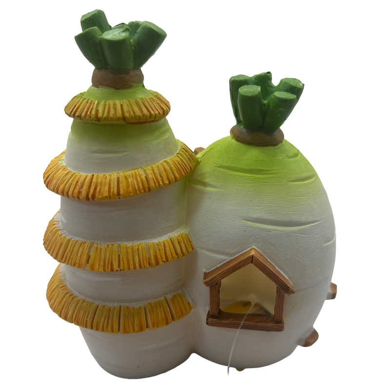 Aquatic Ornament - Turnip Houses (13 x 12 x 14cm)