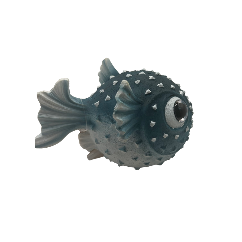 Aquatic Ornament - Puffer Fish (13 x 8 x 7cm)