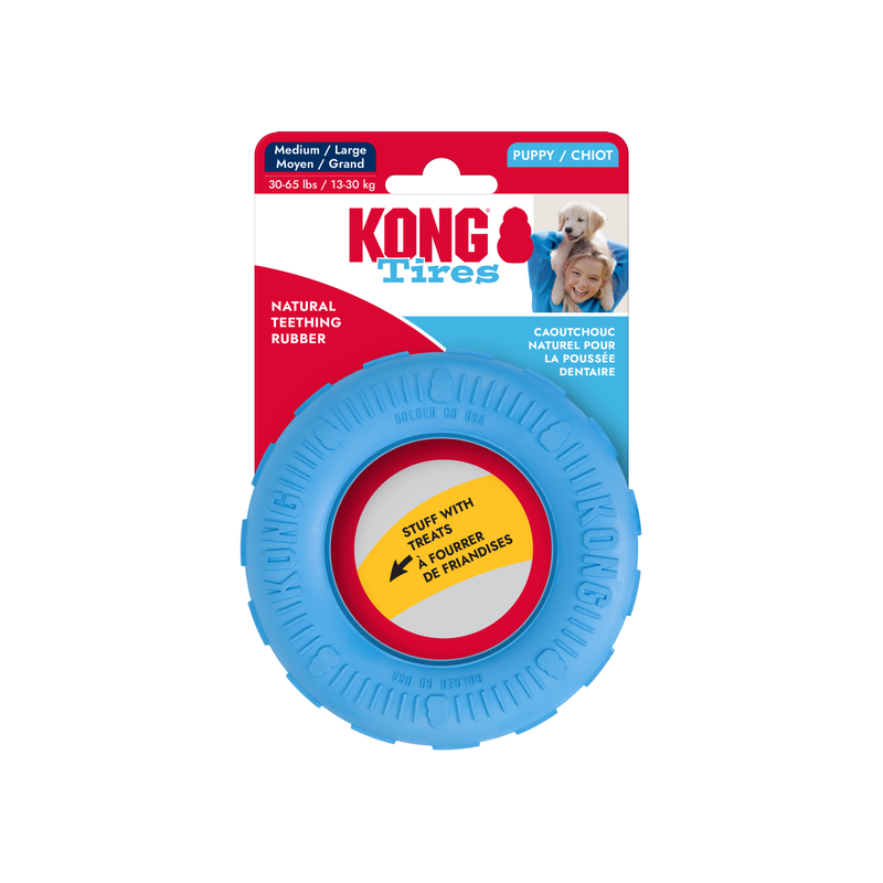 Dog Toy - KONG Puppy Tires (Med/Large)