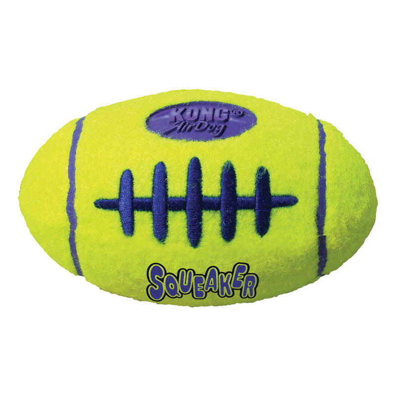 Dog Toy - KONG AirDog Squeaker Football (Large)