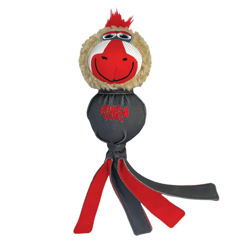 Dog Toy - KONG Wubba Zoo Mandrill (Large)