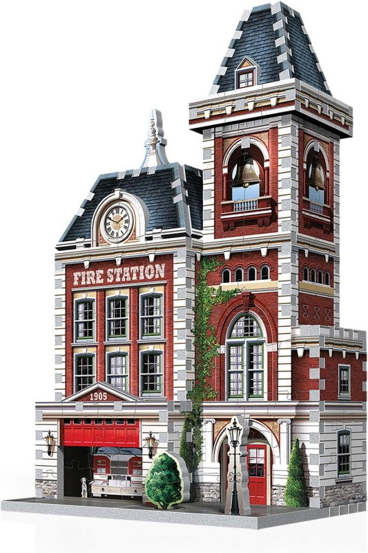 Jigsaw Puzzle - WREBBIT3D URBANIA FIRE STATION (285pcs)