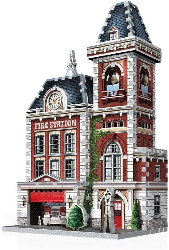 Jigsaw Puzzle - WREBBIT3D URBANIA FIRE STATION (285pcs)