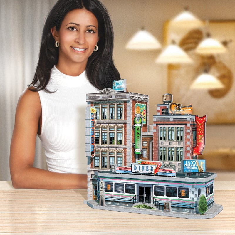 Jigsaw Puzzle - WREBBIT3D: 1950'S DINER