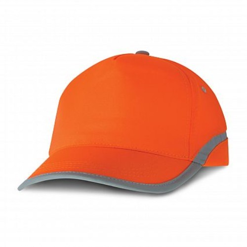 Flash 5 Panel Hi Vis Cap - Set of 6 (Orange)