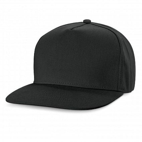 Chrysler Flat Peak Cap - Set of 6 (Black)