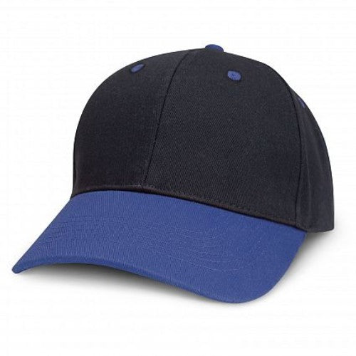 Highlander Cap - Set of 6 (Black / Royal Blue)