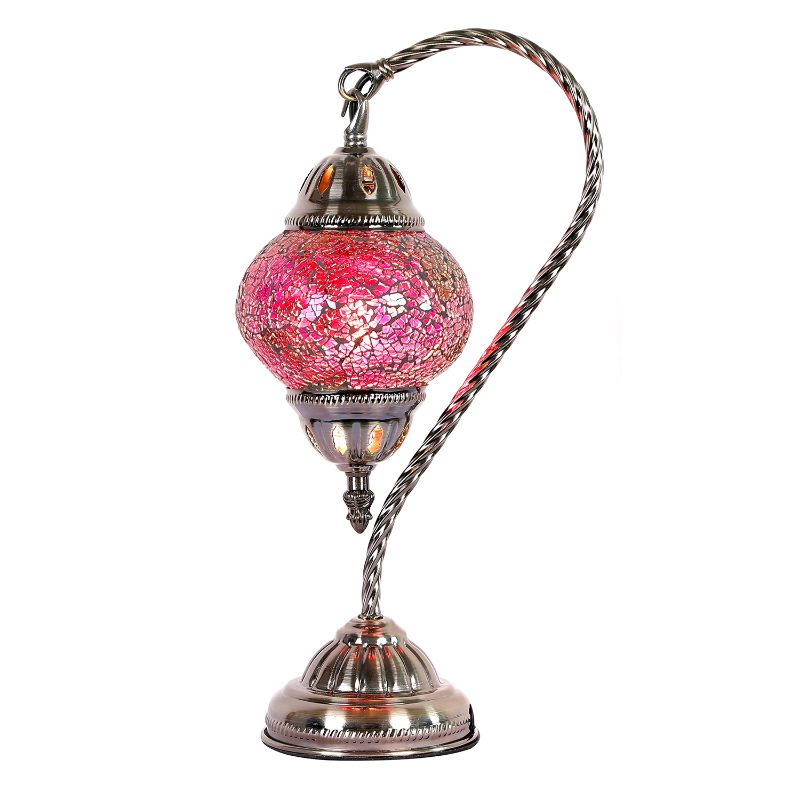 Turkish Mosaic Electric Lamp 37cm - Version 9